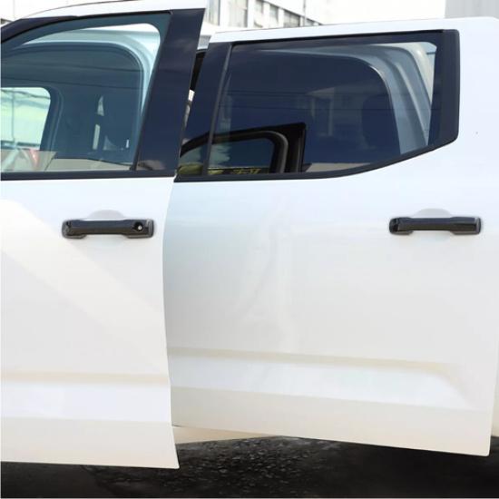 Car Side Door Handle Cover Trim For Toyota Tundra 22-25 Accessories Carbon Fiber