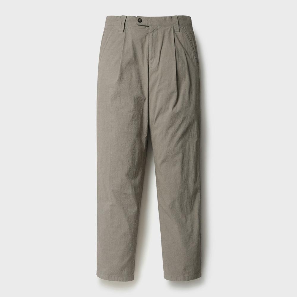 Henlikoteun One-Pleat Dyed Pants_Ahpam25321Bex