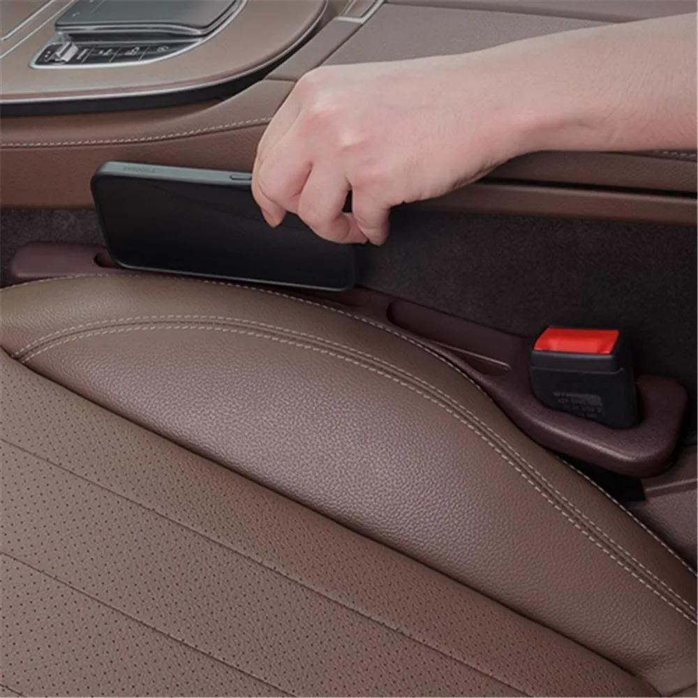 1 Pair Universal Car Seat Gap Plug Strip Side Seam Car Gap Filler Leak Proof Seat Gap Storage Organizer Interior Decoration