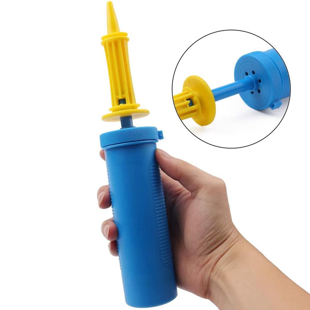 2pcs Balloon Inflator Air Pump with Balloon Knotting and 200pcs Balloon Glue