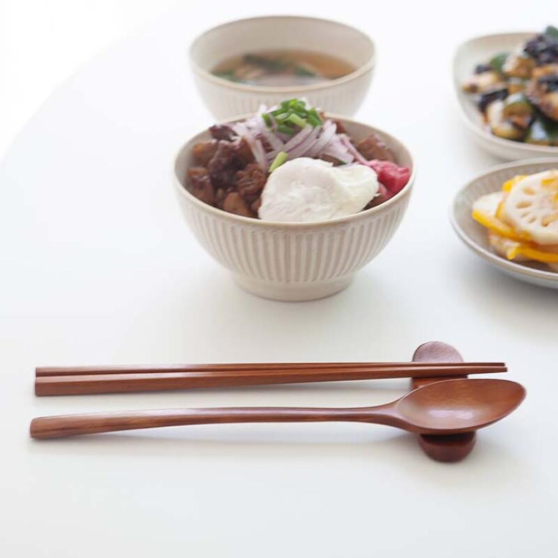 

Nicott Natural Lacquer Wood Spoon Set of 4