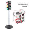 Children's Traffic Light Toy - Educational Road Sign Model and Scene Ornament