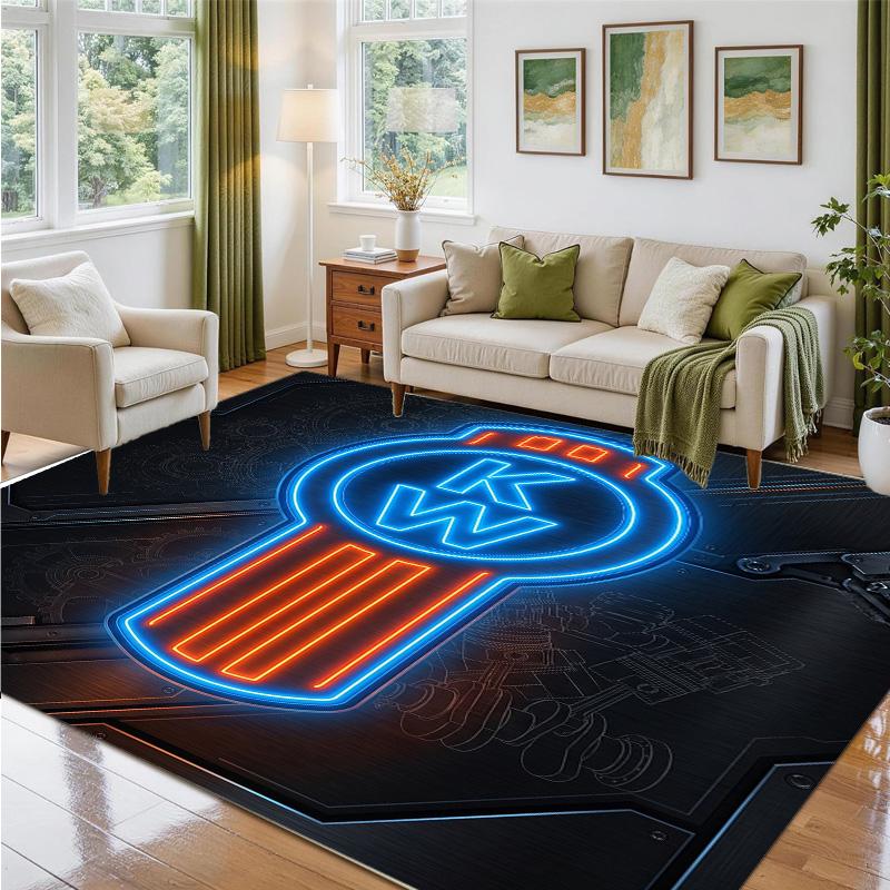 Kenworth Design Crystal Velvet Rug Soft Decorative Mat for Bedroom Entrance