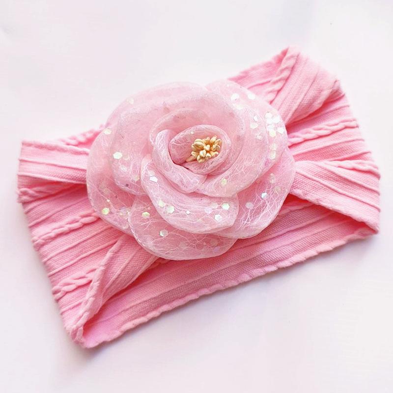 Baby Stirnband Niedlich Bowknot Neugeborenen Mädchen Haar Band Weiche Elastische Kinder Haar Zubehör