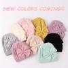 Baby Girl Winter Hat Cute Bow Baby Beanie Warm Knitted Hats for Infant Toddler Girls