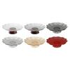 Elegant Table Fruit Bowls PET Footed Tray Decorative Vegetable Holder Organizer for Snacks and Sweets