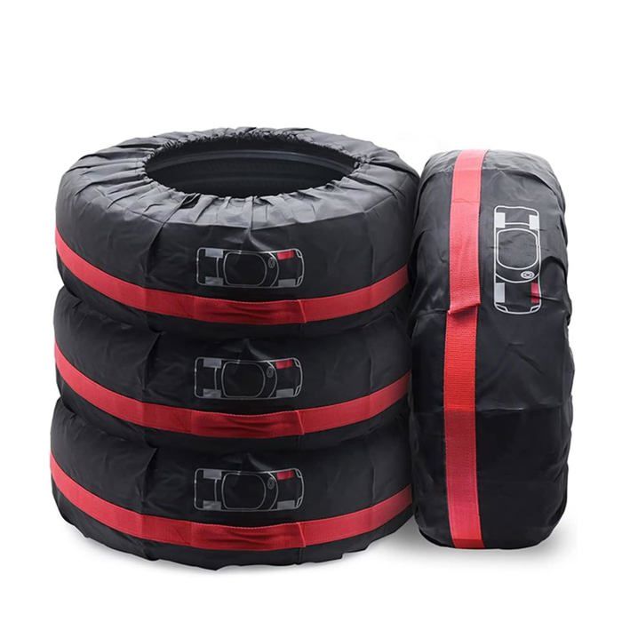 Housse pour pneu - BEIJIYI - L 19-23" - Oxford 210D imperméable - Diam. 80 cm - Lot de 4