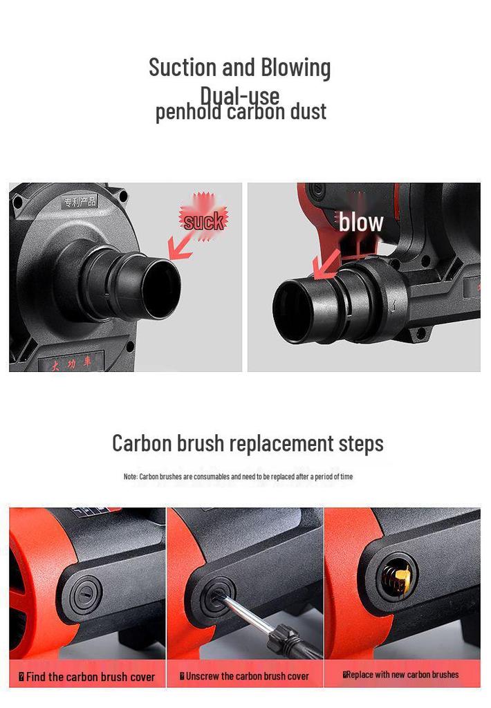 High-Power Industrial Vacuum Cleaner & Dust Collector for Woodworking and Grinding