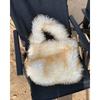 Autumn and Winter Plush Tote Bag Fluffy Bag Large Capacity Messenger Bag Shoulder Bag Winter Fluffy Bag Women