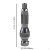 Screwdriver with Bits Knurled Tool Multi-Purpose for Home Repair, Workshop