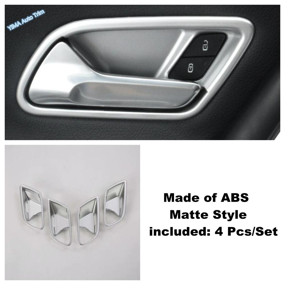Inner Door Armrest Handle Bowl Decoration Frame Cover Trim Fit For Benz A Class W177 A200 A220 / CLA 200 C118 W118 - 2025