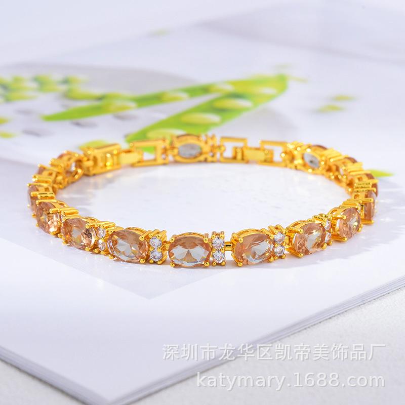 Different Environment Color-Changing Sultanite Bracelet Turkey Seven Colors Boehmite Bracelet