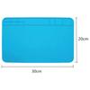 Anti-static Maintenance Work Mat Computer and Mobile Phone Repair Workbench Mat 20x30cm High Temperature Resistant Silicone Pad