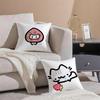 Dreamy Strawberries Cushion Cover Throw Pillow Cover Hidden Button Durable Polyester Chair Cushion