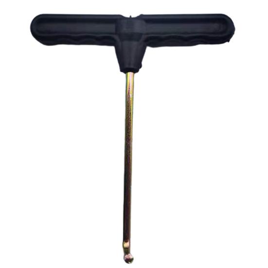 

Professional Trampoline Spring Puller Labor-saving Iron Essential Tool Trampoline Extractor T-Hook for Camping чорний