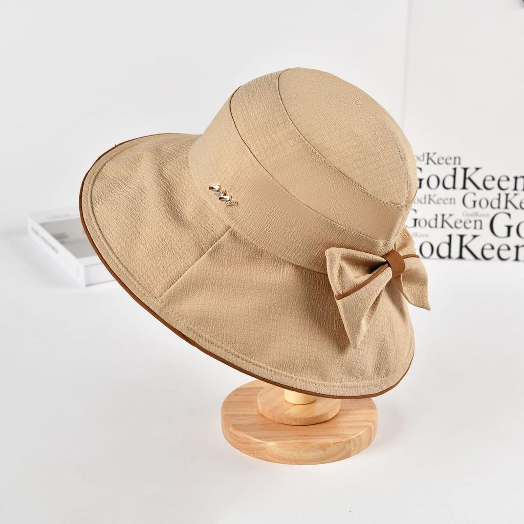 Shade Bucket Hat Women'S Summer 2026 Face Protection Uv Versatile Big Brim Basin Hat Sun Protection Hat