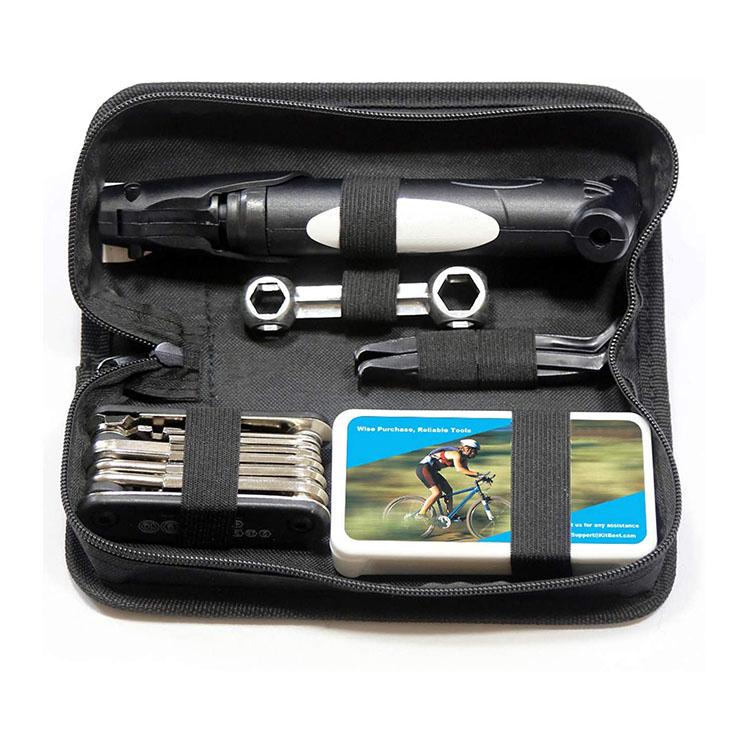 16 In 1 Multifunctional Portable Bike Repair Tool Kit With Mini Pump (White,Bicycle Repairing Tool Set&57) белый