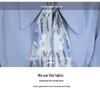 2025 Chic Women's Short Sleeve Chiffon Blouse with Tie – Stylish, Niche Summer Fashion