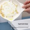 White Simple Style Ceramic Ginger Grater Tool Hand Grinder Garlic Masher Portable Carrot Ginger Grinding Kitchen Tool With Brush