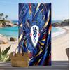 Chelsea FC Printed Beach Towel Quick Dry Soft TowelPortable Large Rectangular Beach Blanket for Travel Swimming Pool