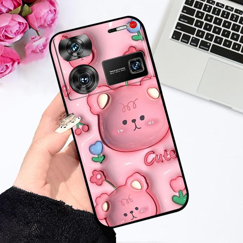 Cases For Nubia Z60 Ultra Cute Astronaut Fashion Shockproof Soft Bumper For NUBIA NubiaZ60 Z60Ultra Coque Z 60 Ultra Capa Shell