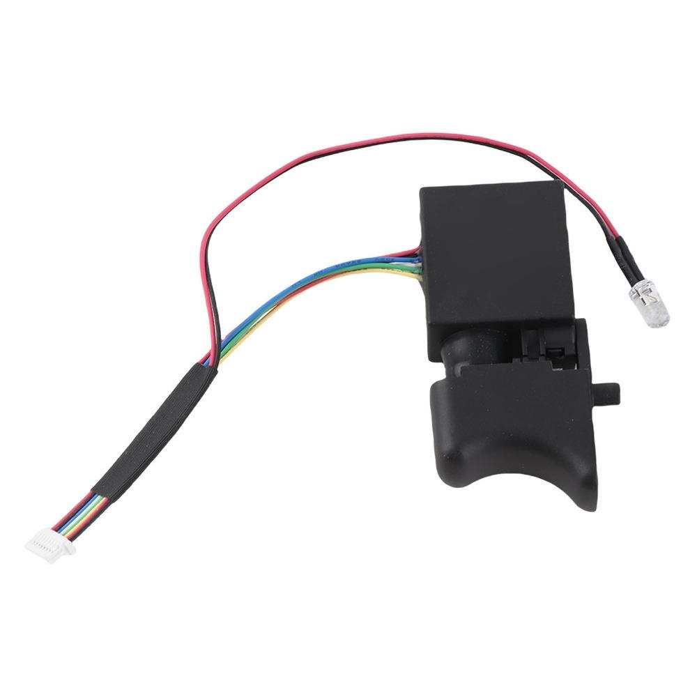 Push Button Electric Drill Trigger Switch CW/CCW Speed Control Switch  Replacement Parts