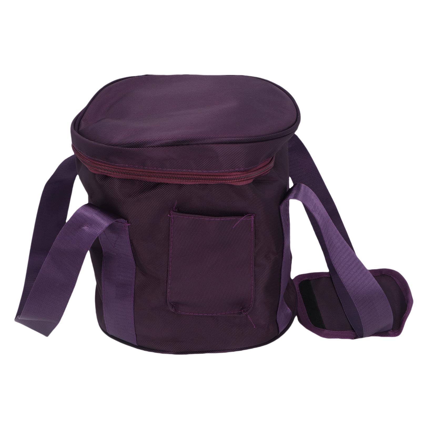 

8-дюймовая сумка для хрустальной чаши фиолетовая с хорошей амортизацией утолщенная сумка для переноски музыкальной чаши с внутренней подкладкой