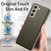 Y1 For Samsung Galaxy S21 FE 5G Case Anti-Scratch Litchi Texture PU+PC Phone Cover