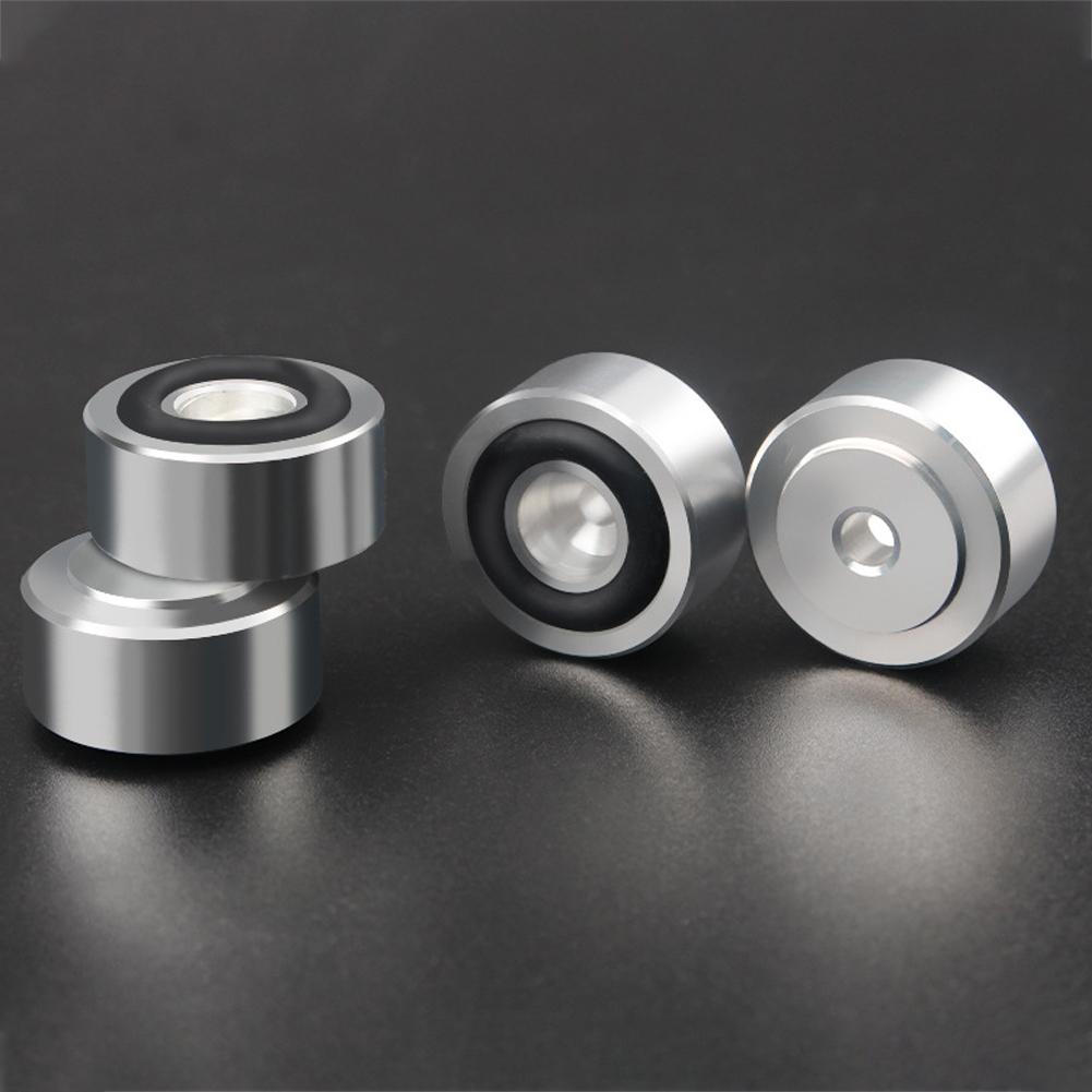 4-20 Stück Lautsprecher Spikes Standfüße Pad Aluminiumlegierung Lautsprecher Isolationsstand Füße Pad Anti-Rutsch Stoßdämpfend Verstärker Basis Füße