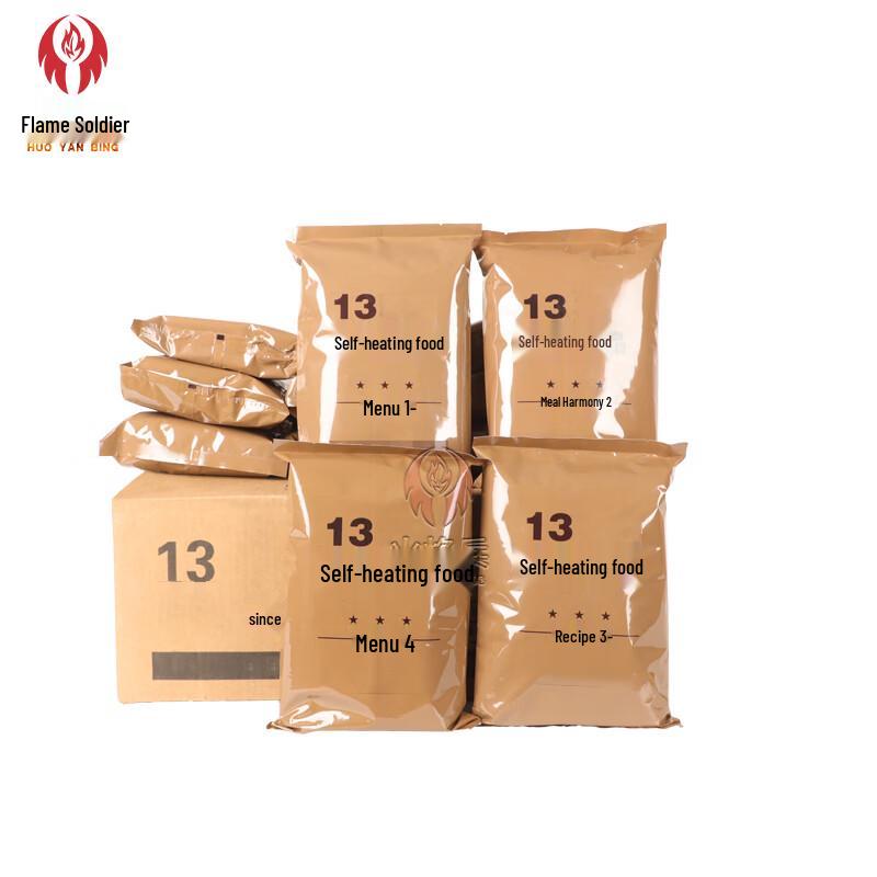 Саморазогреваемый паек MRE  Flame Soldier 13  (12 шт.)