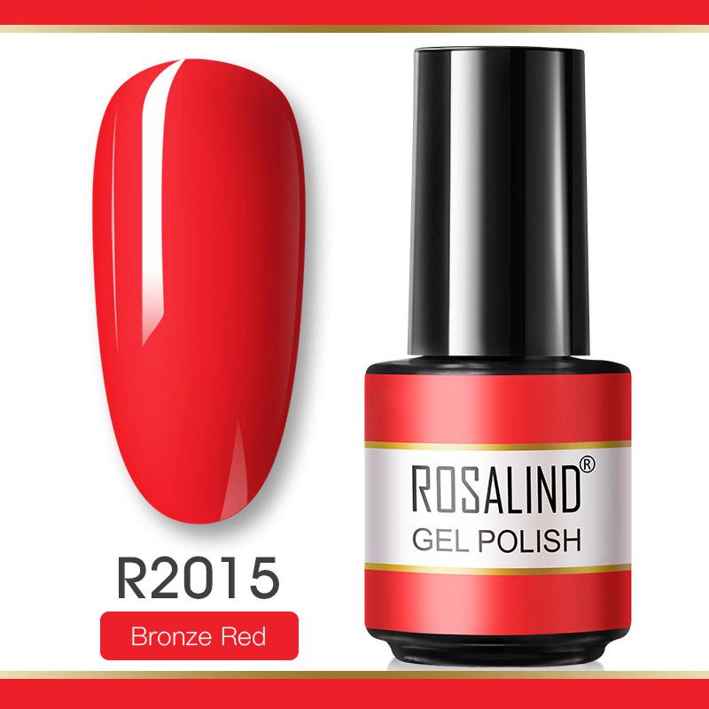 ROSALIND Gel Nail Polish 100 Colors Nail Gel For Design Nails Art 7ml Soak Off Crackle/Neon Luminous Semi Permanent Gel Polish