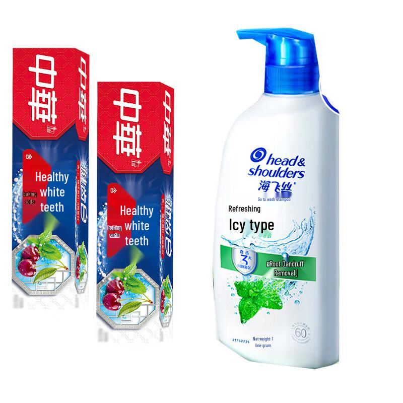 

Head & Shoulders Anti-Dandruff Shampoo & Toothpaste Bundle