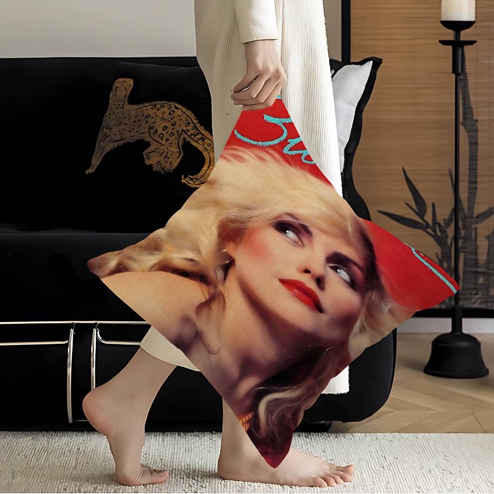 Rock Band B-Blondie Poszewka na poduszkę Dekoracyjna poduszka Sofa Wystrój domu Poszewka Poszewki na poduszki