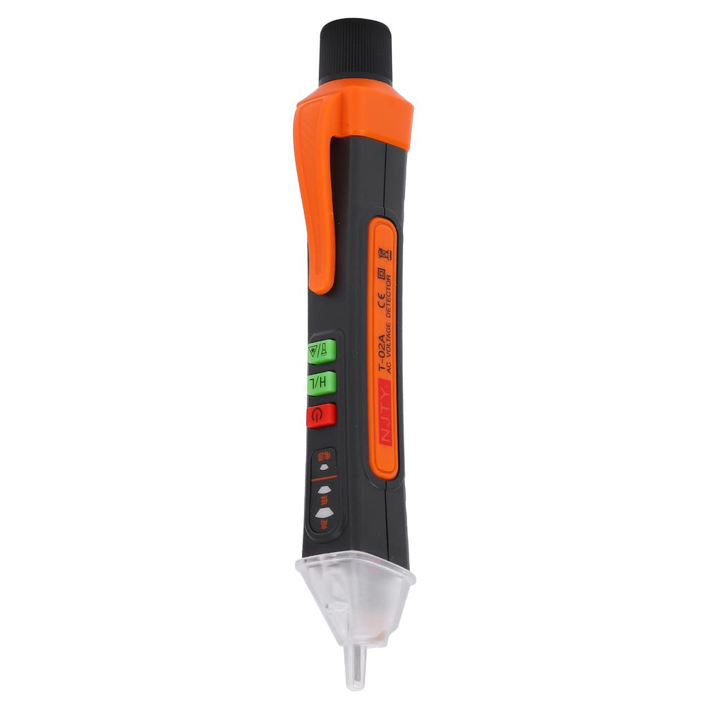 T?02A Voltage Tester ABS Non Contact Voltage Tester with Infrared Pointing Function for Power