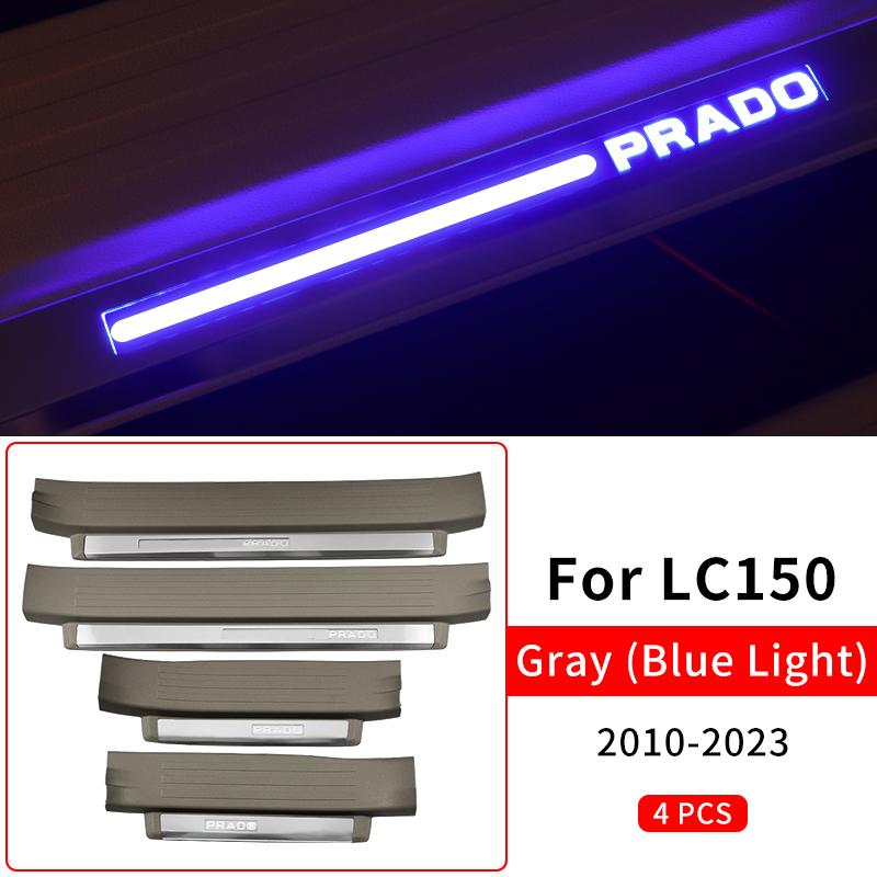 Courtesy Lamp Threshold Pedal for Toyota Land Cruiser Prado 150 Lc150 Fj150 2014-2022 Upgrade Interior Design Accessories Led