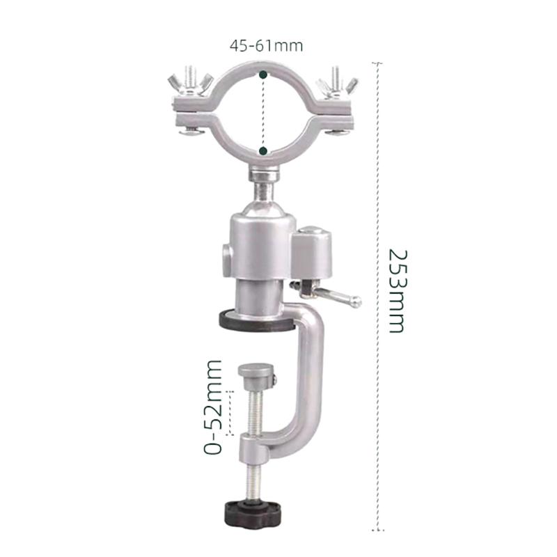 Multifunctional Rotating Table Vise Swivel Stand Bench Vise Clamp Electric Drill Stand Holder Bracket