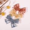 Cute Solid Lace Cutout Bowknot Hair Clips For Baby Girls Hairpin Barrettes Headwear Kids Hair Accessories