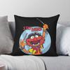 Animal Drummer Stay Weird Pillowcase Polyester Linen Velvet Creative Zip Decor Throw Pillow Case Home Cushion Cover 18"