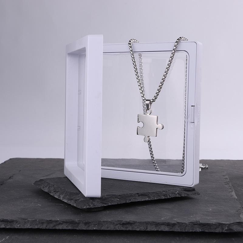 Men's Titanium Steel Hip Hop Pendant Necklace - Trendy, Non-fading Street Style