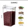 Transparent Plastic Food-Grade Storage Jar for Candy, Tea, Grains, and Cereal