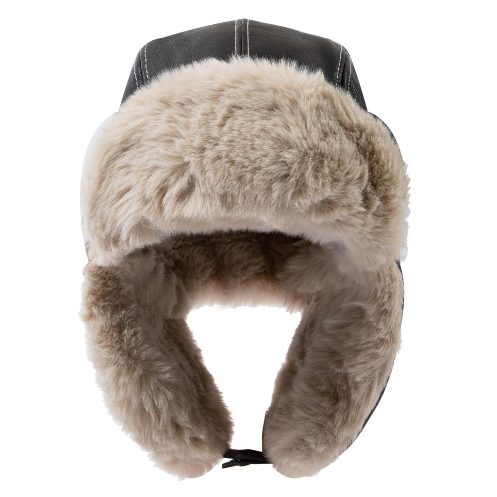 Clape Flight Cold Weather Pilot Cap with Ear Warm and Perfect for Outdoor Fall and and Hiking Cap, Thick, Waterproof, Flaps, Fluffy, Activities,
