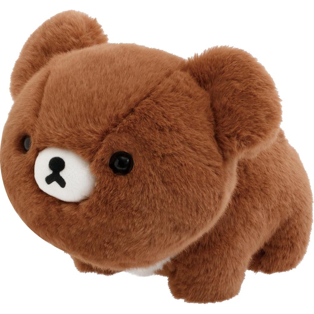 MV64401 Rilakkuma "Chairoikoguma's Kumakyun Days" Plush Toy (M) Chairoikoguma