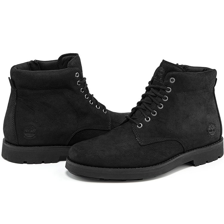 Timberland Business Casual Eco-Friendly Comfortable Ankle Martin Boots Men Boots Black A44ZNW