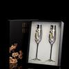 High-End Kristall Diamant Rotweinglas, Handgeschnitzt, Sektglas, Haushaltsglasbecher, Trinkgeschirr, Geschenkbox