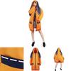 Kakegurui Compulsive Gambler Runa Yomozuki Cosplay Costume Cozy Hoodie Coat
