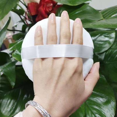 1 ks 10,5 cm Velké houbičky na make-up Puf Hladké kosmetické pufy Měkký sametový pudrový puf Nástroj na bezchybný make-up obličeje