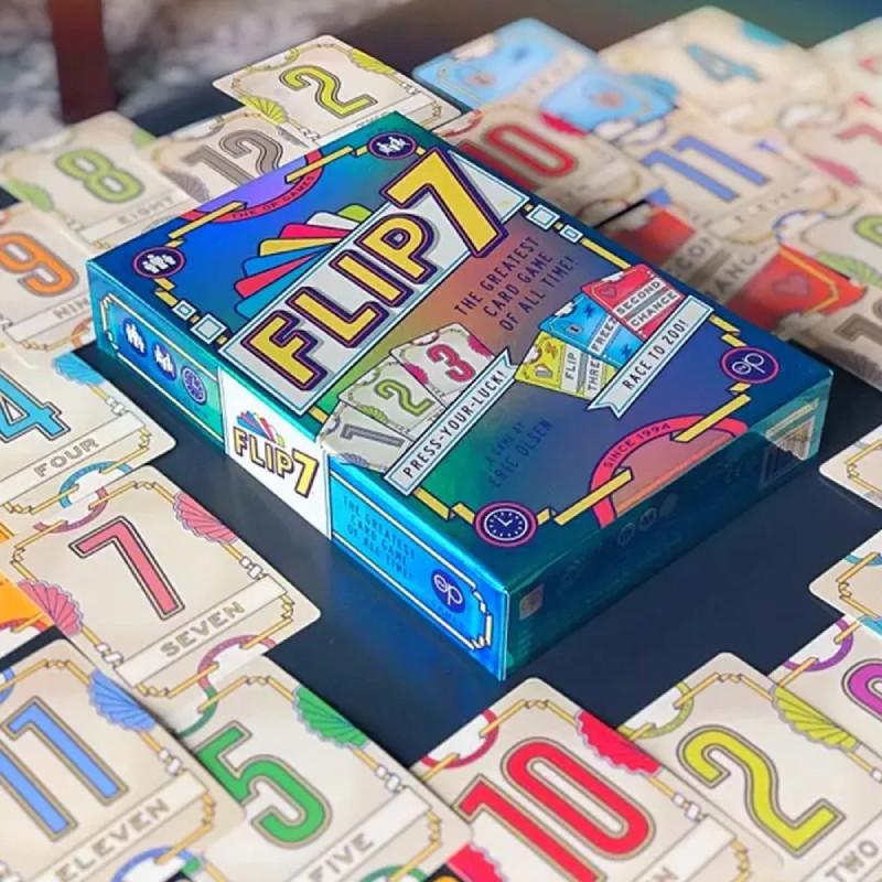 Flip7 Card Game For Party Gatherings With Educational And Interactive Features For Family And Friends