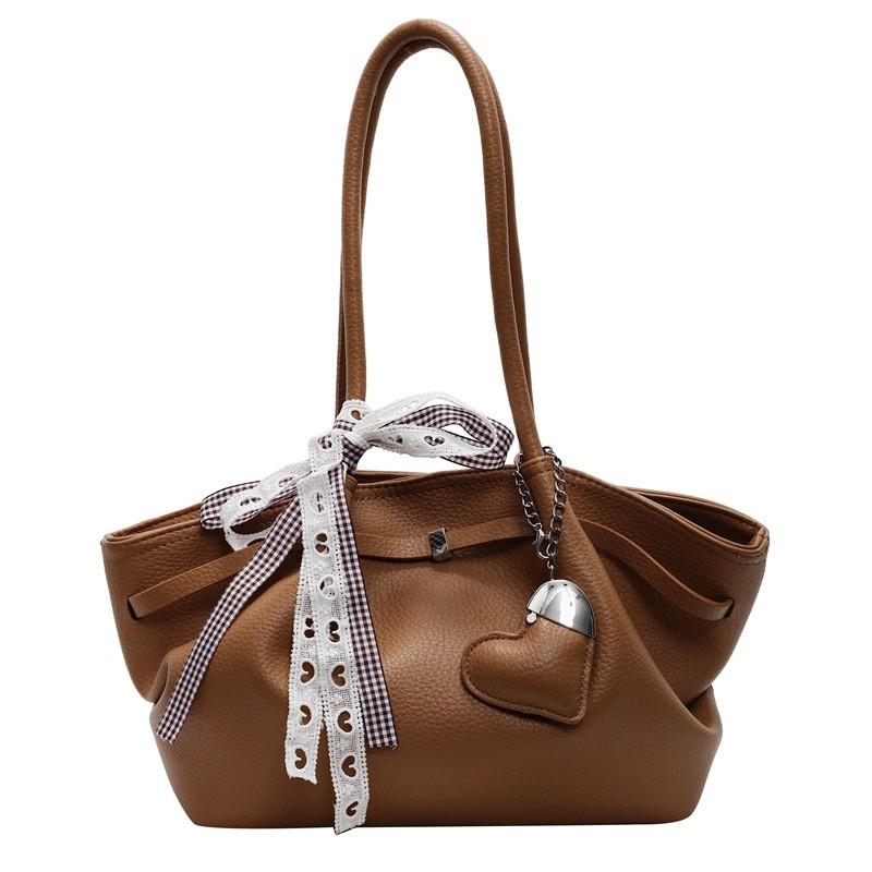 Pu Large Capacity Folded Bag For Women With Magnetic Closure Suitable For Daily