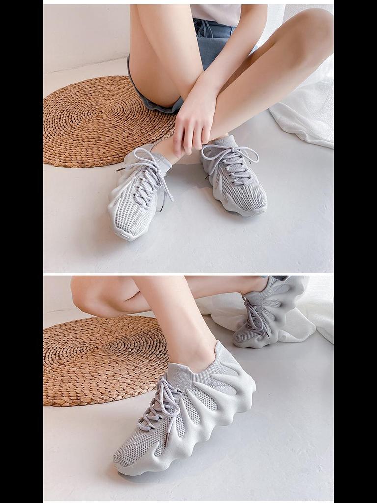 Calzini Volcano traspiranti estivi 2024, scarpe da corsa unisex in cocco intrecciato stile Flying F450