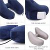 Breathable Design Travel Neck Pillow Inflatable Design H-Shaped Pillow U-Shaped Pillow  Car